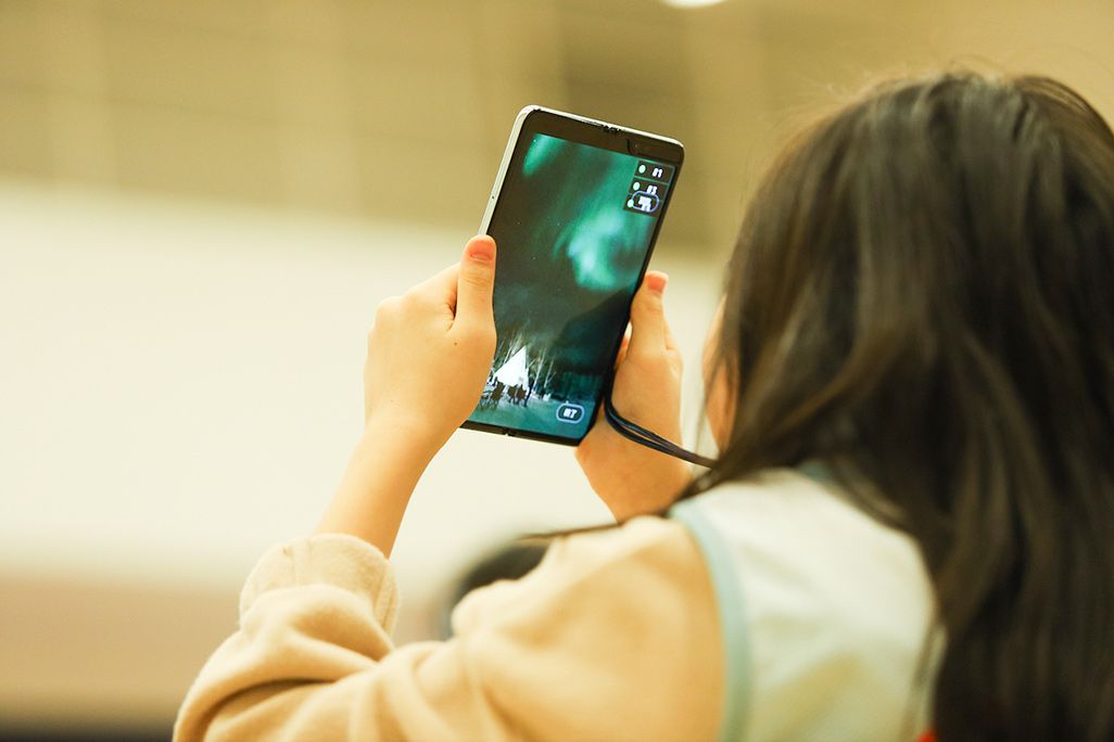 「XR Door」でオーロラの世界を体験