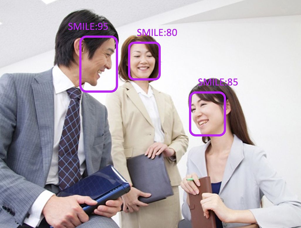 KDDIの表情認識AI技術
