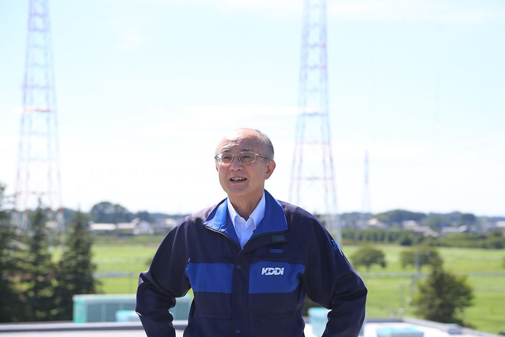 KDDI技術統括本部 八俣送信所マネージャー 堀江 孝