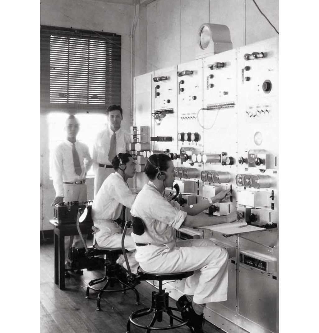 国際電話サービスを行うマニラ局