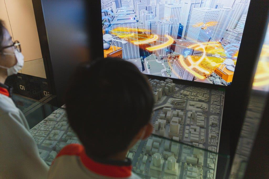 キッザニア東京の「通信会社」パビリオン