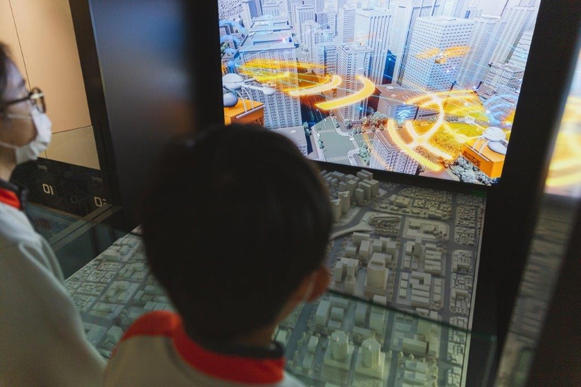 キッザニア東京の「通信会社」パビリオン