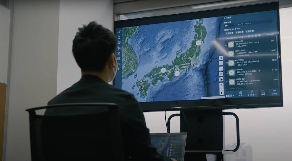 KDDIドローン管制システム