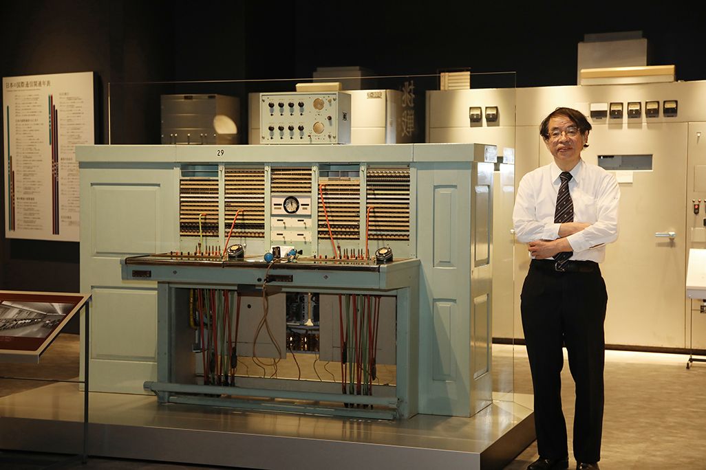 国際通信の研究者の大野哲弥さん