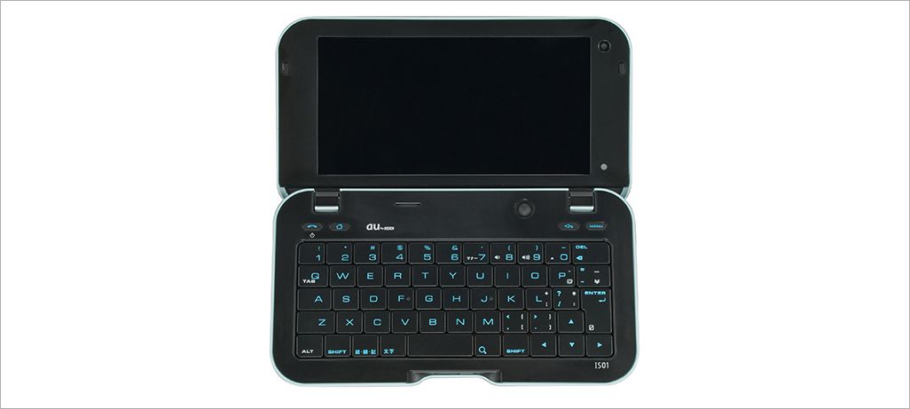 au初のAndroidスマホ「IS01」（シャープ）