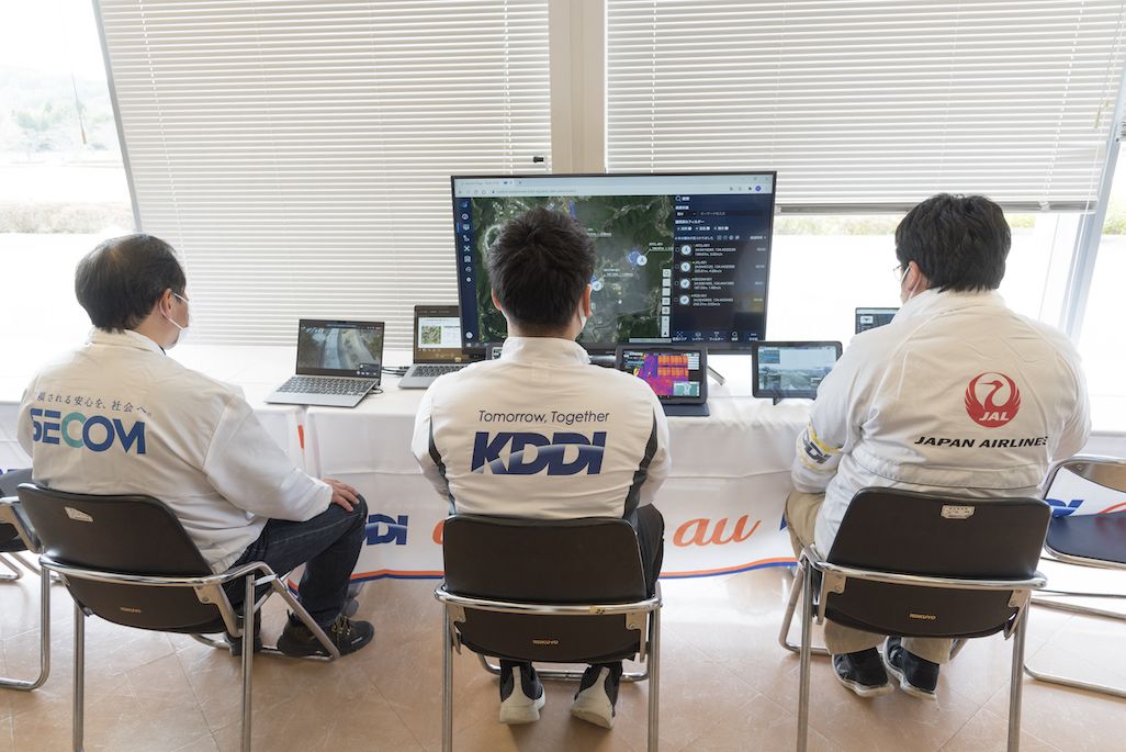 KDDIドローン管制システム