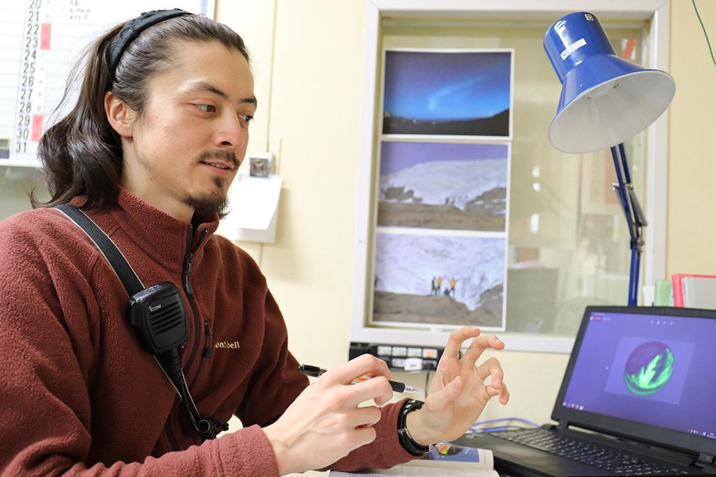 オーロラ研究者の内田ヘルベルト陽仁さん