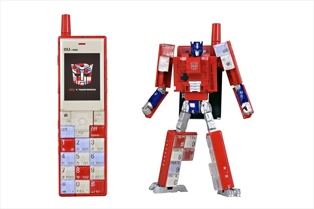 INFOBAR OPTIMUS PRIME（NISHIKIGOI）