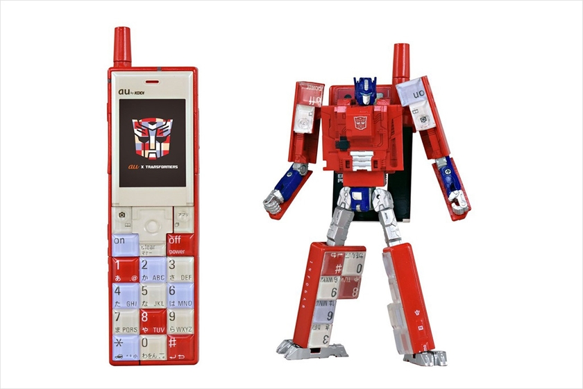 INFOBAR OPTIMUS PRIME（NISHIKIGOI）