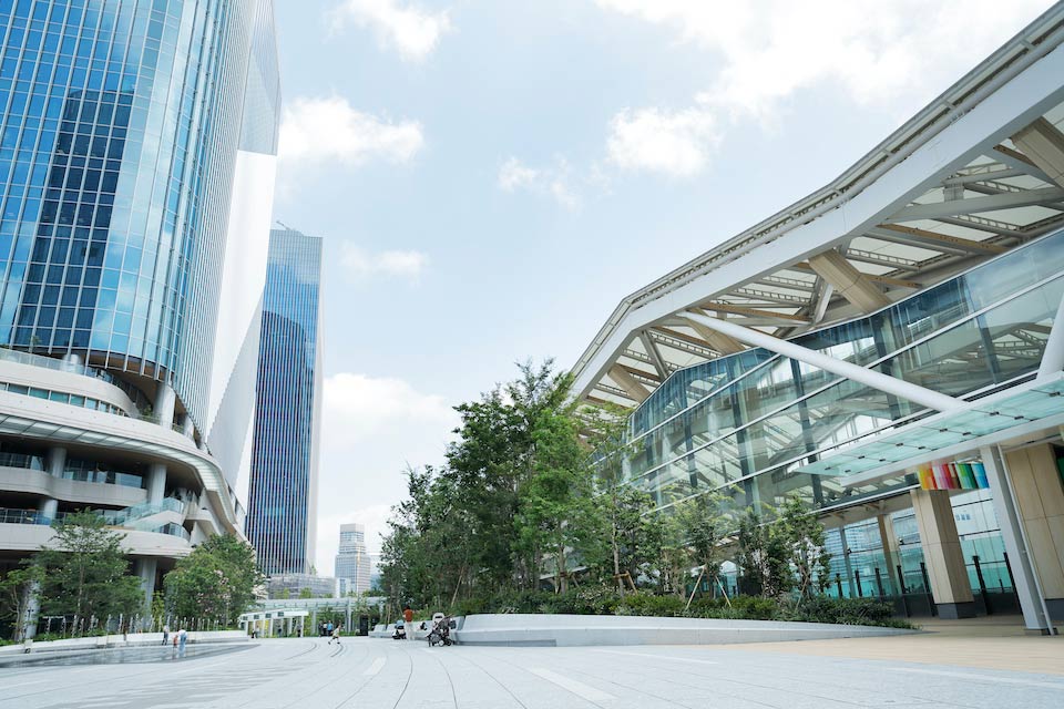 高輪ゲートウェイ駅に隣接する「TAKANAWA GATEWAY CITY」