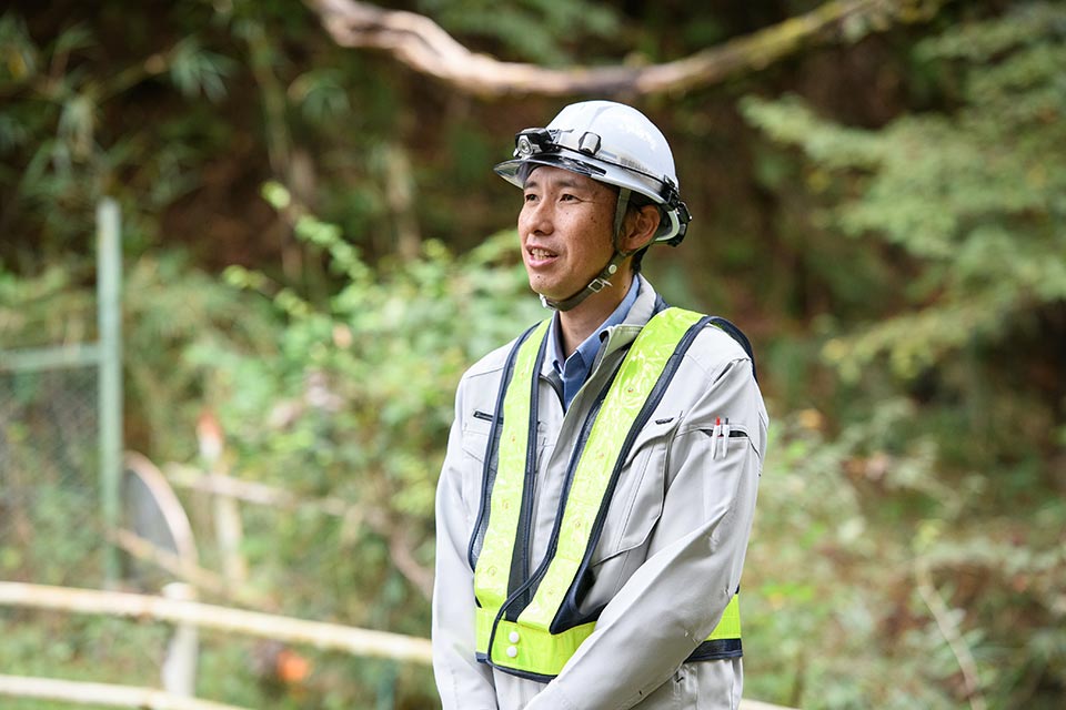 東部地域広域水道企業団 小俣 貴士さん