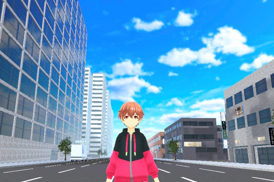 バーチャル未来の都市