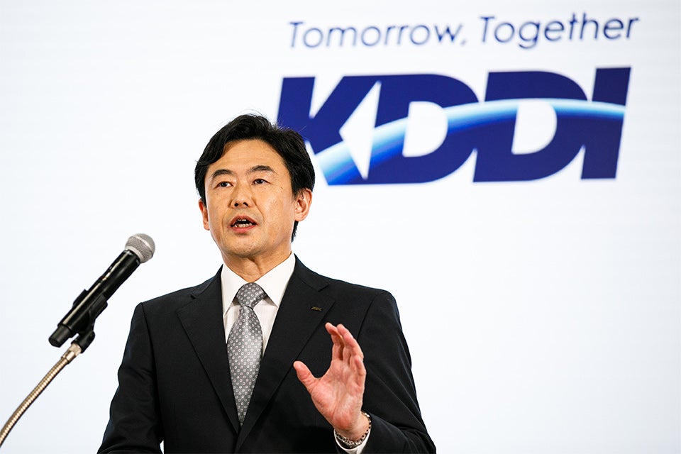 KDDI 代表取締役社長 CEO 松田 浩路