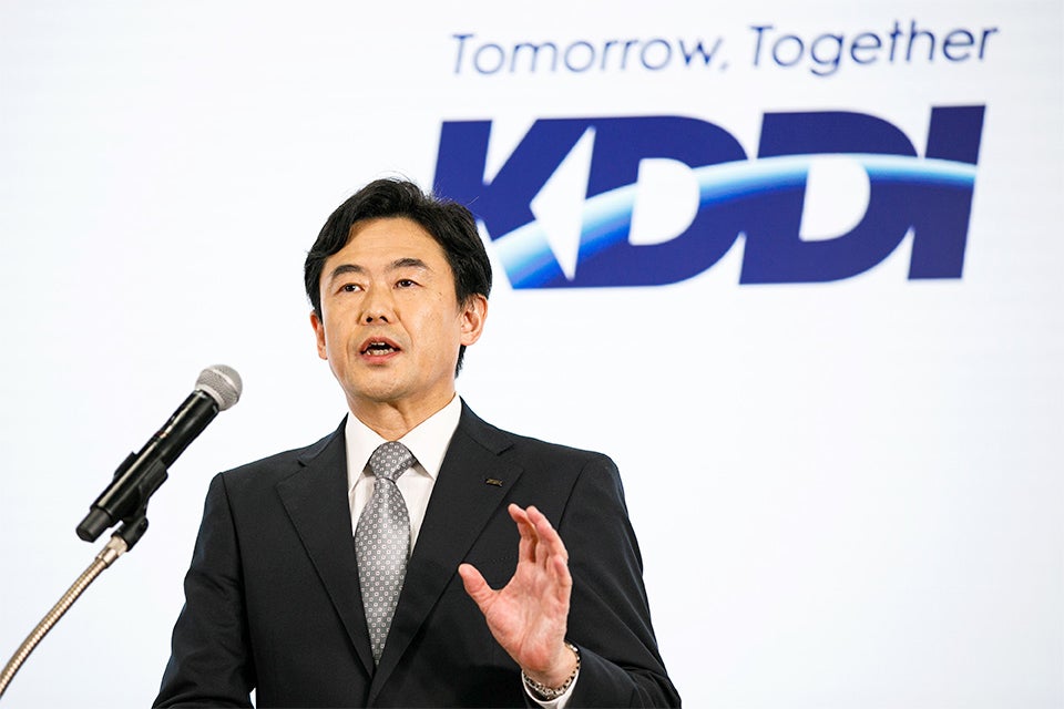 KDDI 代表取締役社長 CEO 松田 浩路