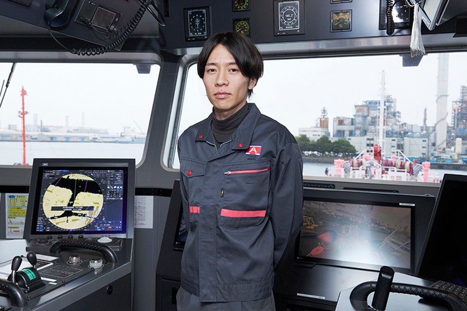 EVタンカー「あさひ」船長 藤本 旭さん