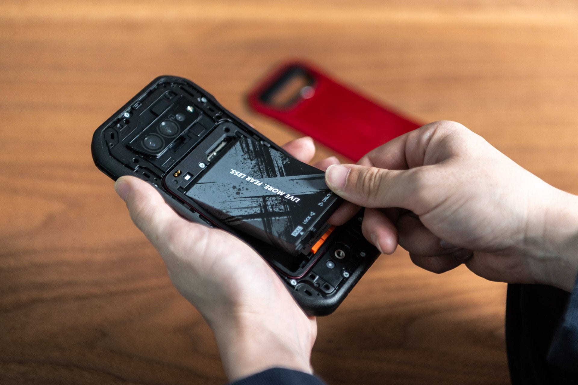 電池パックは取り外し可能