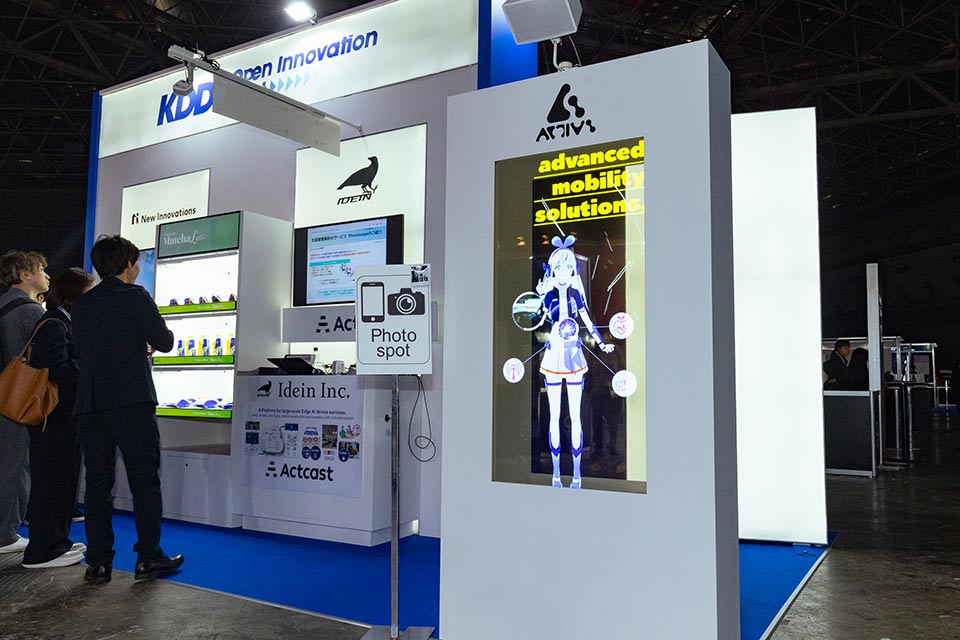 Activ8株式会社のブース