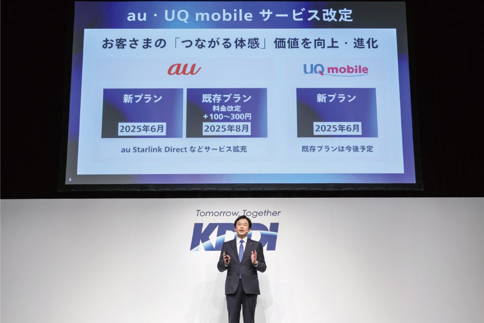KDDI 代表取締役社長 CEO 松田 浩路