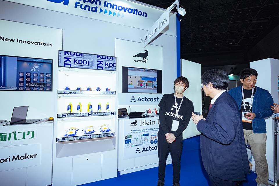 Ideink株式会社のブース