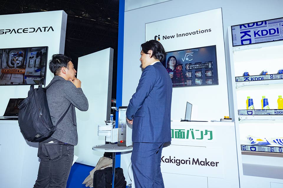 New Innovations株式会社のブース