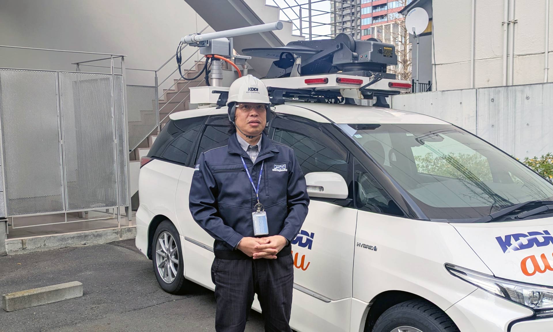 KDDIエンジニアリング 運用保守事業本部 東日本運用本部 東日本支社 丹 貴幸（当時は、KDDI 設備建設部 仙台エンジニアリングセンター）