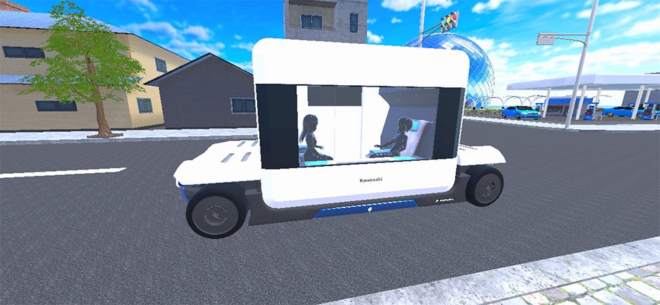 未来の公共交通システム「ALICE SYSTEM」の一部「ALICE Car」 