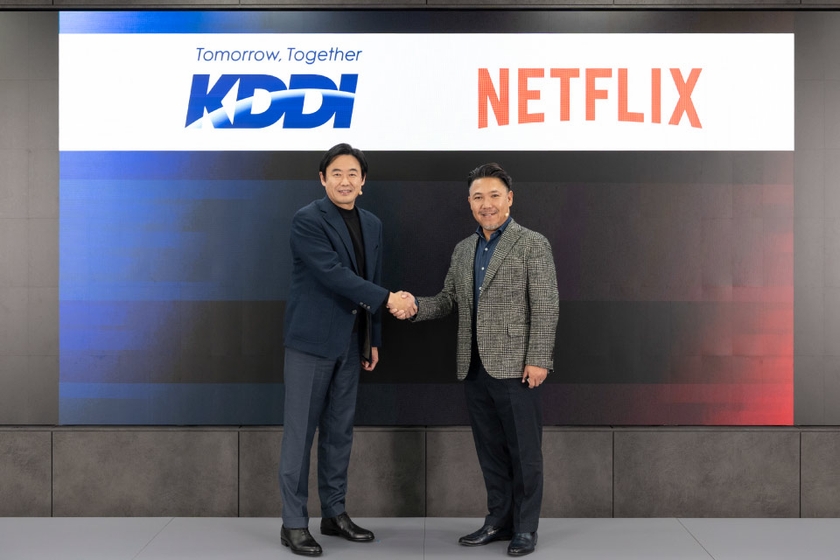 KDDI、NETFLIX