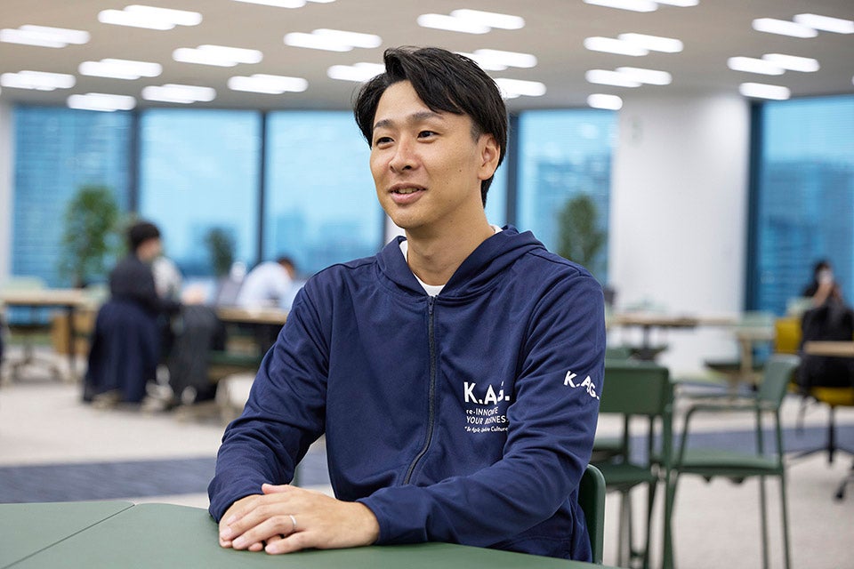 KDDIアジャイル開発センター ソフトウェアエンジニア 佐々木 恒星