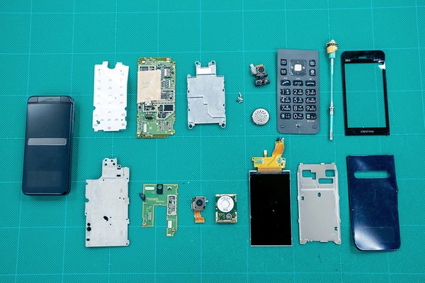 99.8％が生まれ変わる「徹底した携帯電話リサイクル」