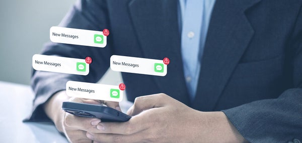 ブロック機能と積極的な情報発信で不審なSMSからお客さまを守る