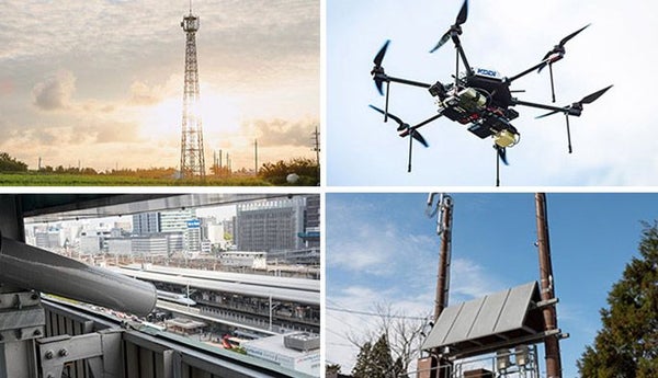 スマホをつなげる『基地局』とは？ ドローンやバズーカなど変わりダネ珍7景も紹介