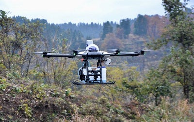 起伏のある土地でも自律飛行が可能に！ 3次元地図と通信が広げるドローンの未来