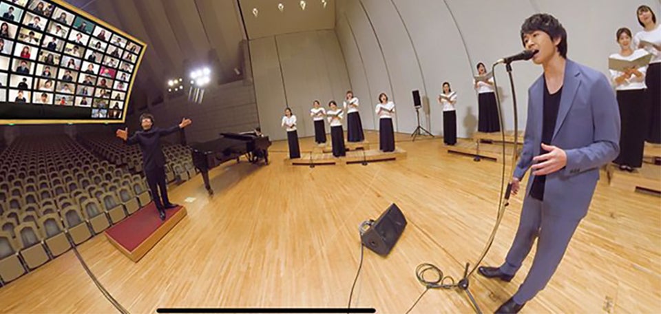 藤巻亮太さんと高校生が「3月9日」をリモート合唱　卒業の季節に「音のVR」でエール