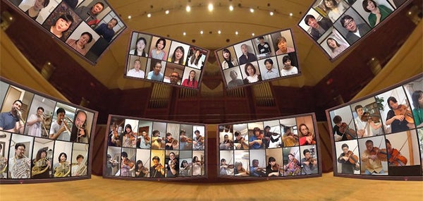 スマホでつなぐ新しい音楽鑑賞体験！ 新日本フィルと東京混声合唱団がバーチャルコンサート