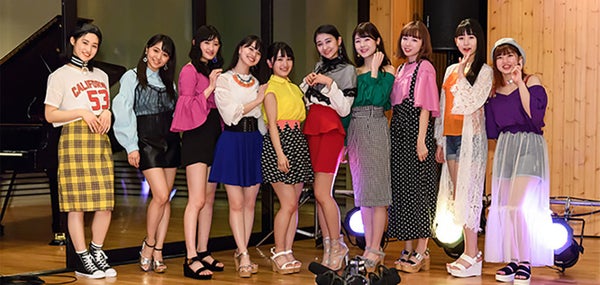 アンジュルムが新音楽視聴体験『音のVR』を収録 ハロプロメンバーも体験してみた