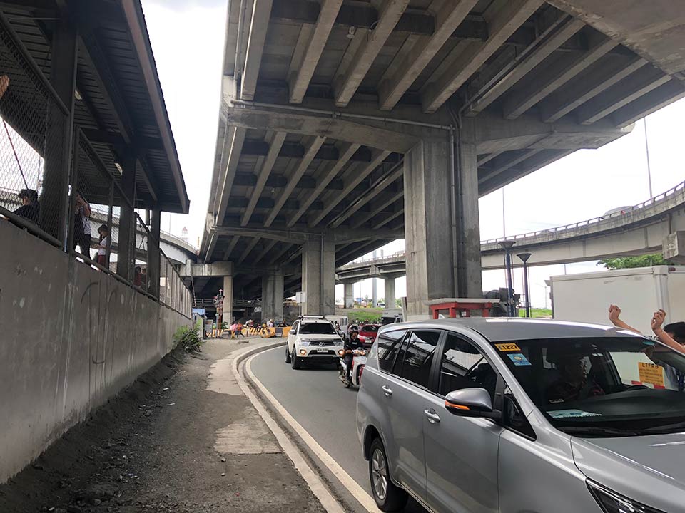 交通渋滞の様子(写真提供:JICA)