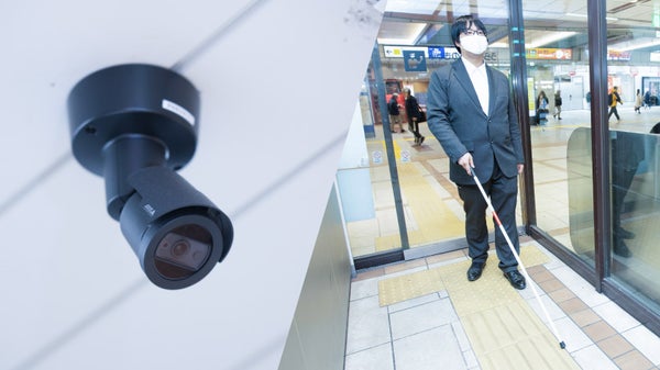 安心安全な駅を目指して3社が連携―5G/MECを活用した白杖検知プロジェクト