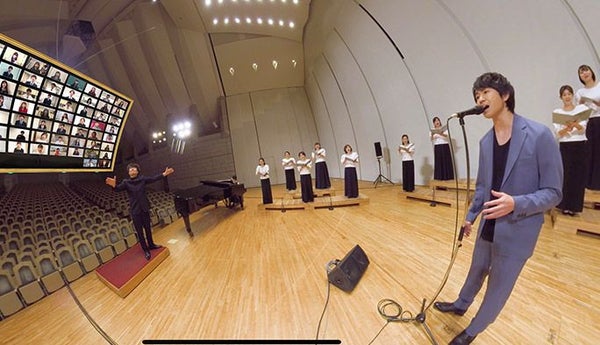 藤巻亮太さんと高校生が「3月9日」をリモート合唱　卒業の季節に「音のVR」でエール