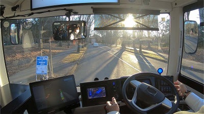 地域の移動手段を守る！ 公共交通機関の維持を目指した自動運転バスの走行実証